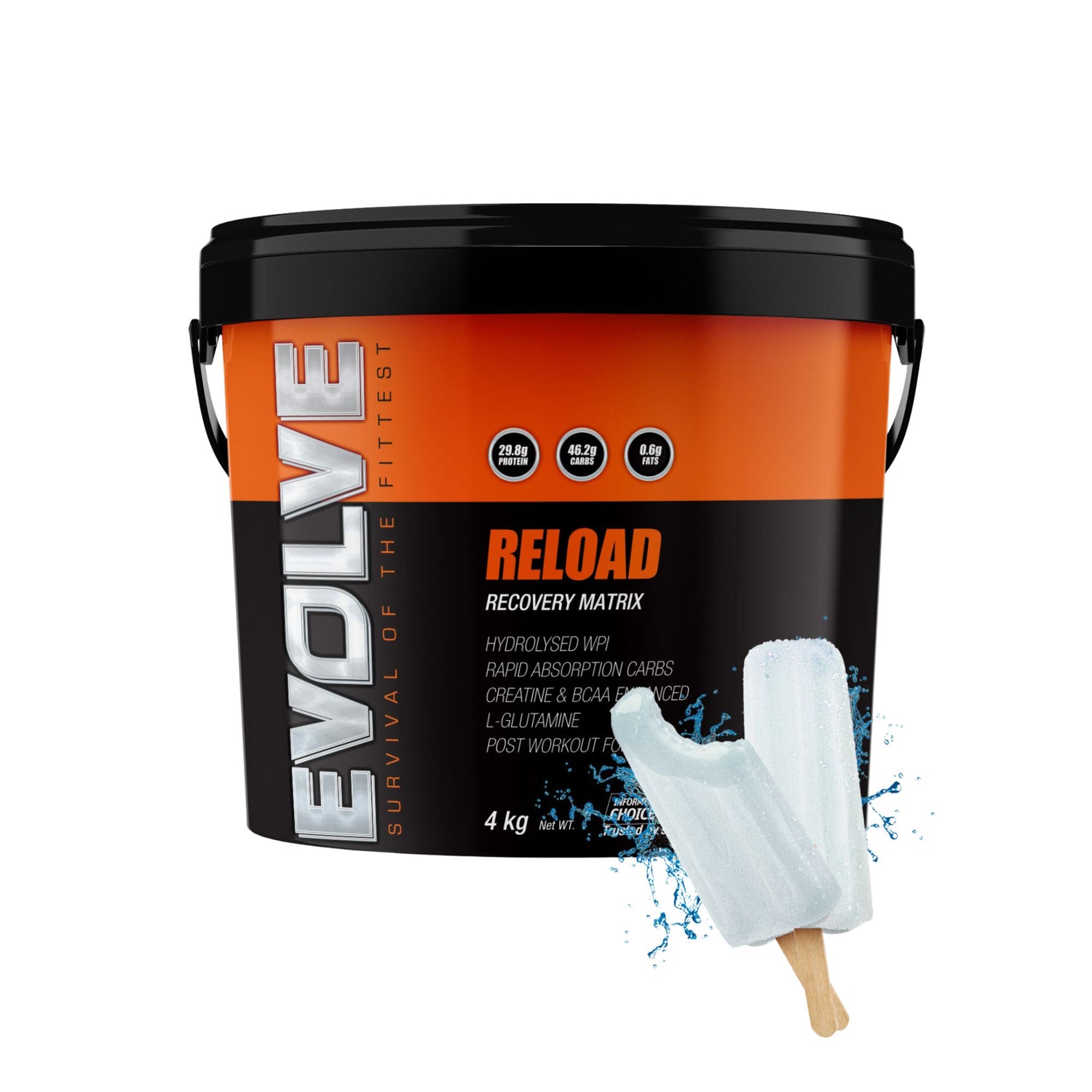 Evolve Reload Protein Powder Post Workout