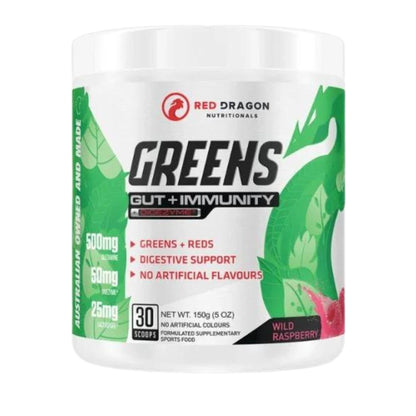 Red Dragon Greens Gut plus Immunity Greens Powder