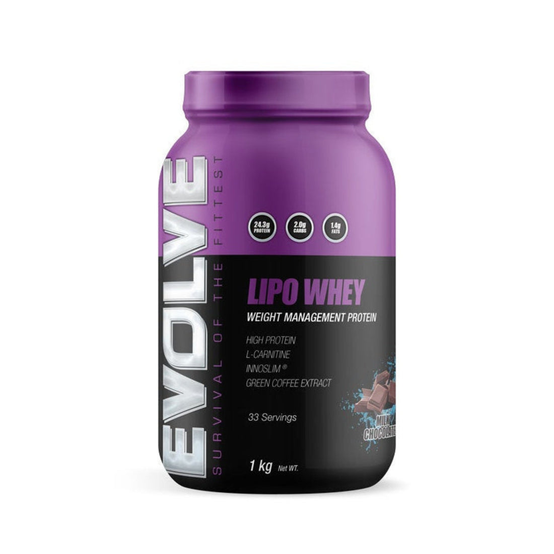 Evolve Lipo Whey Protein Powder Fat Burner