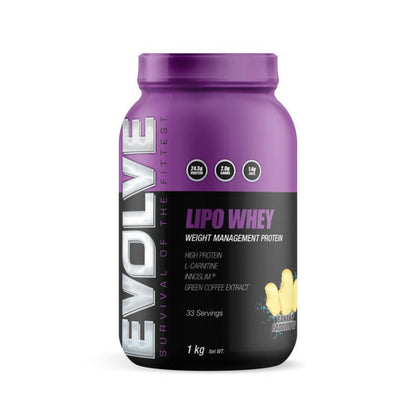 Evolve Lipo Whey Protein Powder Fat Burner