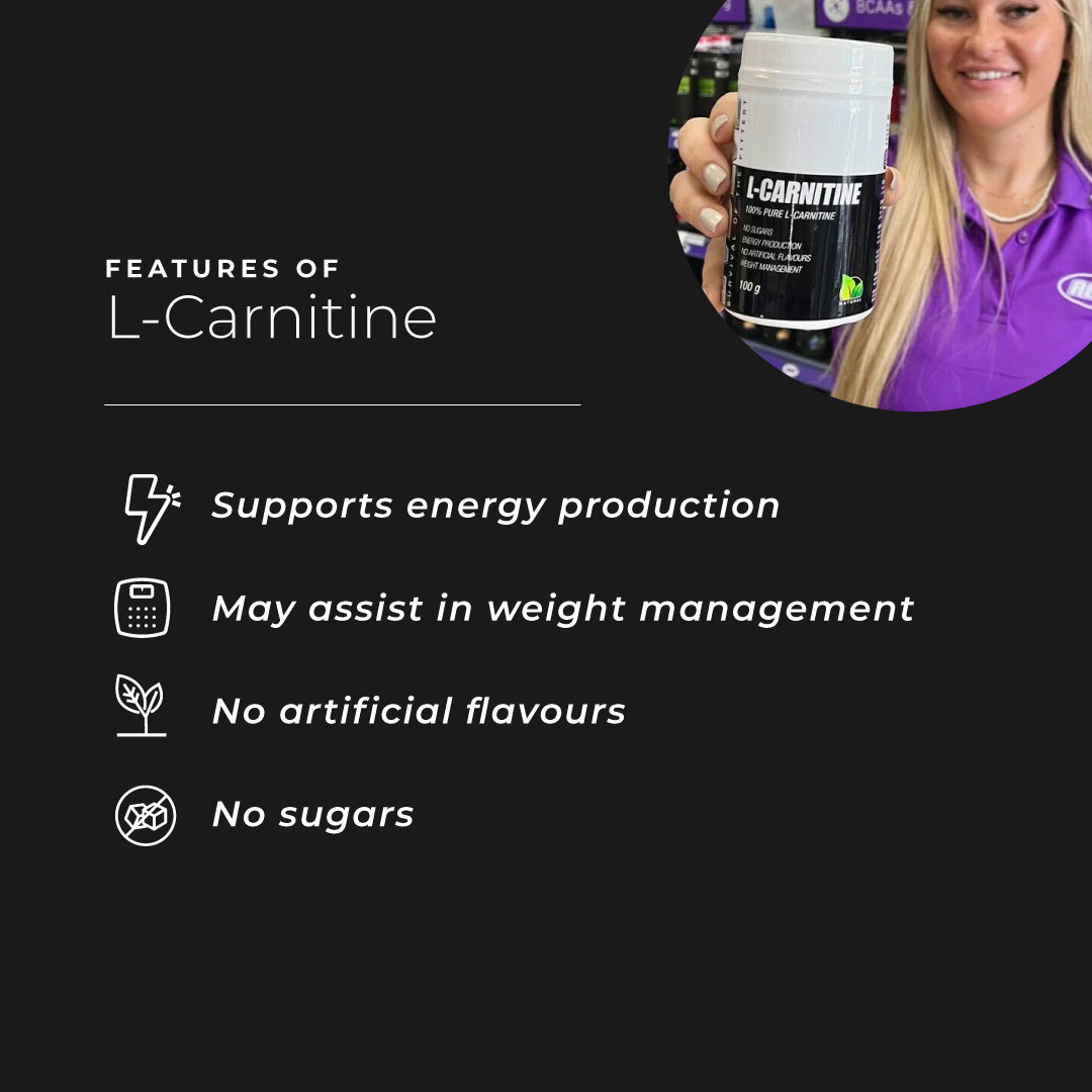 Evolve L-Carnitine - Australian Sports Nutrition Evolve L-Carnitine - Australian Sports Nutrition