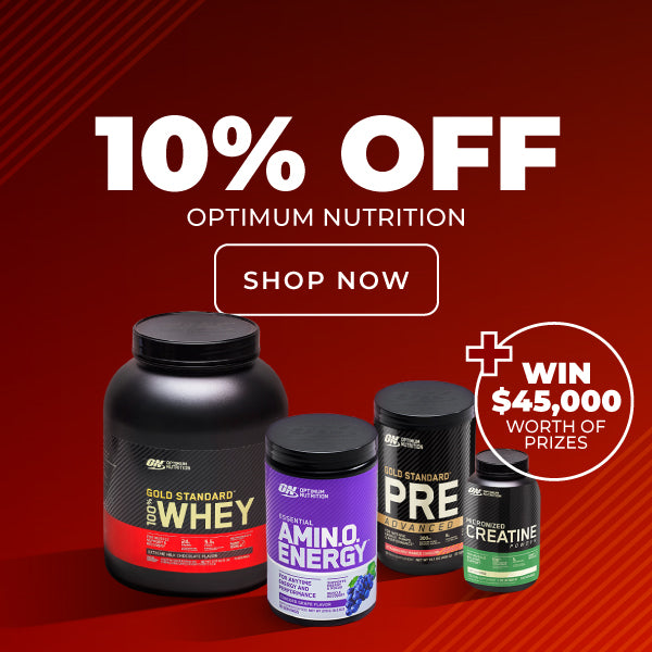 10% off optimum nutrition