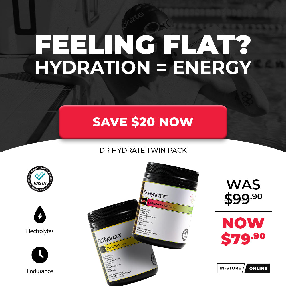 Save $20 on Dr Hydrate Twin Pack