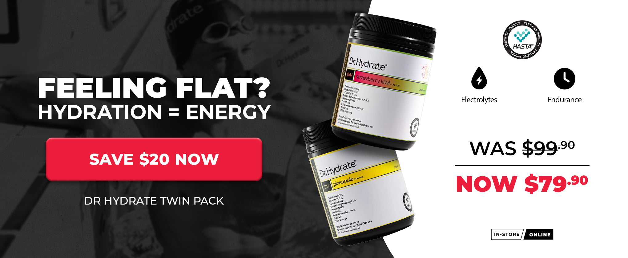 Save $20 on Dr Hydrate Twin Pack