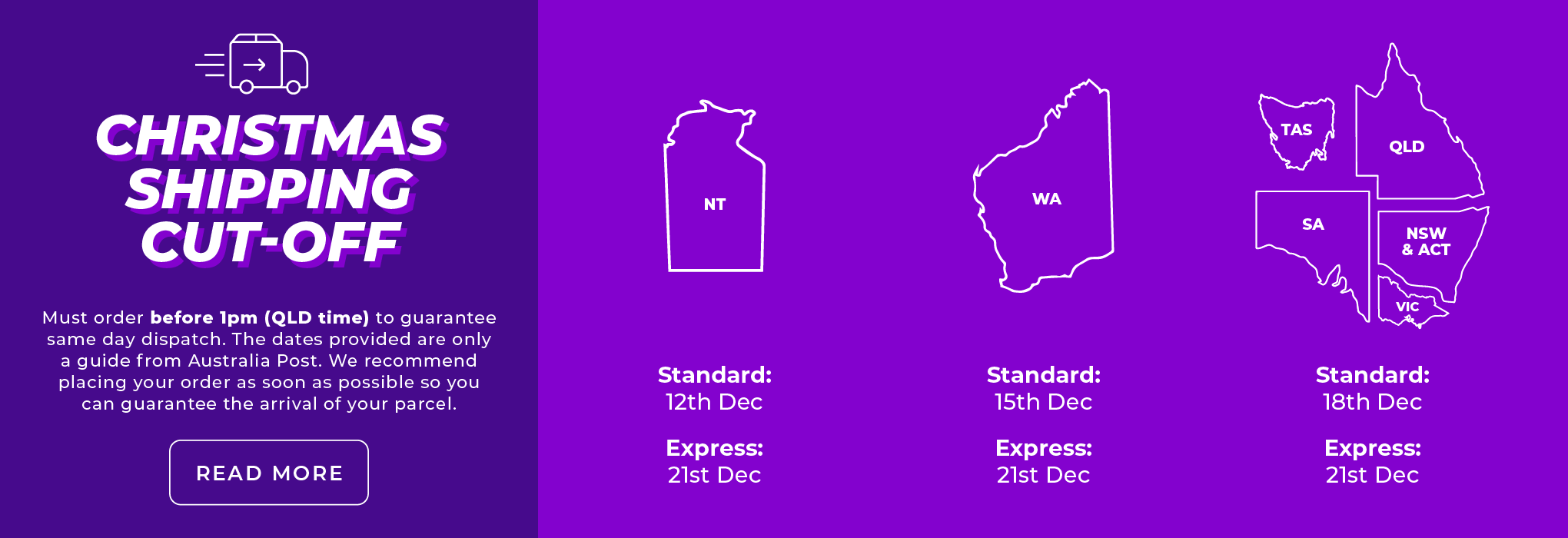 ASN Shipping Cut Off Dates 2025