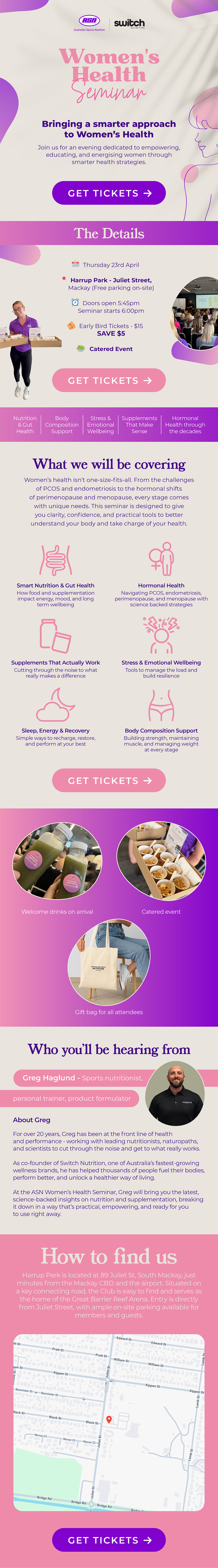 Mackay - Women's Health Seminar