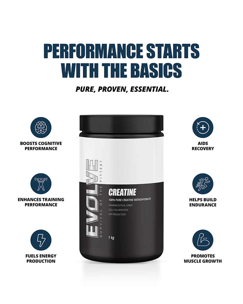 Evolve Creatine Monohydrate - Australian Sports Nutrition