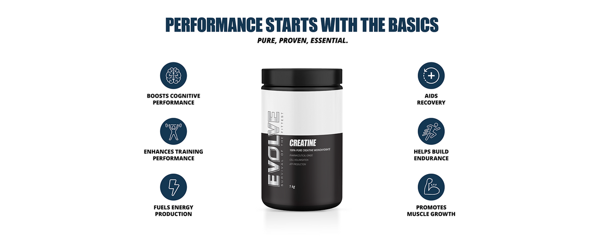 Evolve Creatine Monohydrate - Australian Sports Nutrition