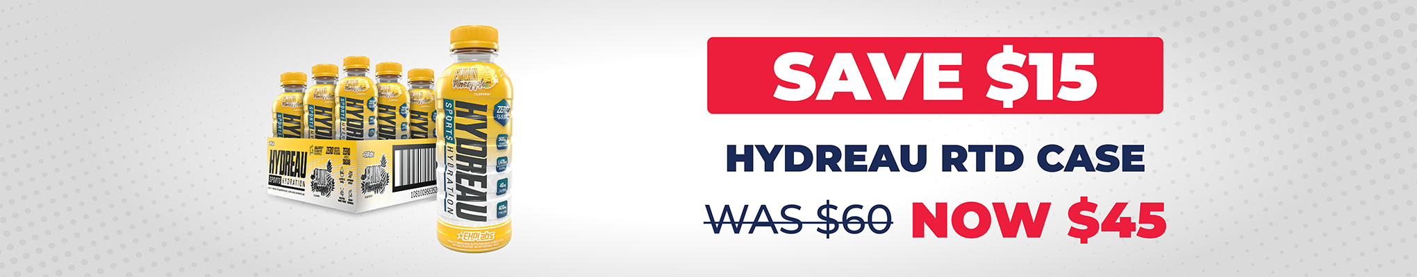 SAVE $15 Hydreau RTD Case