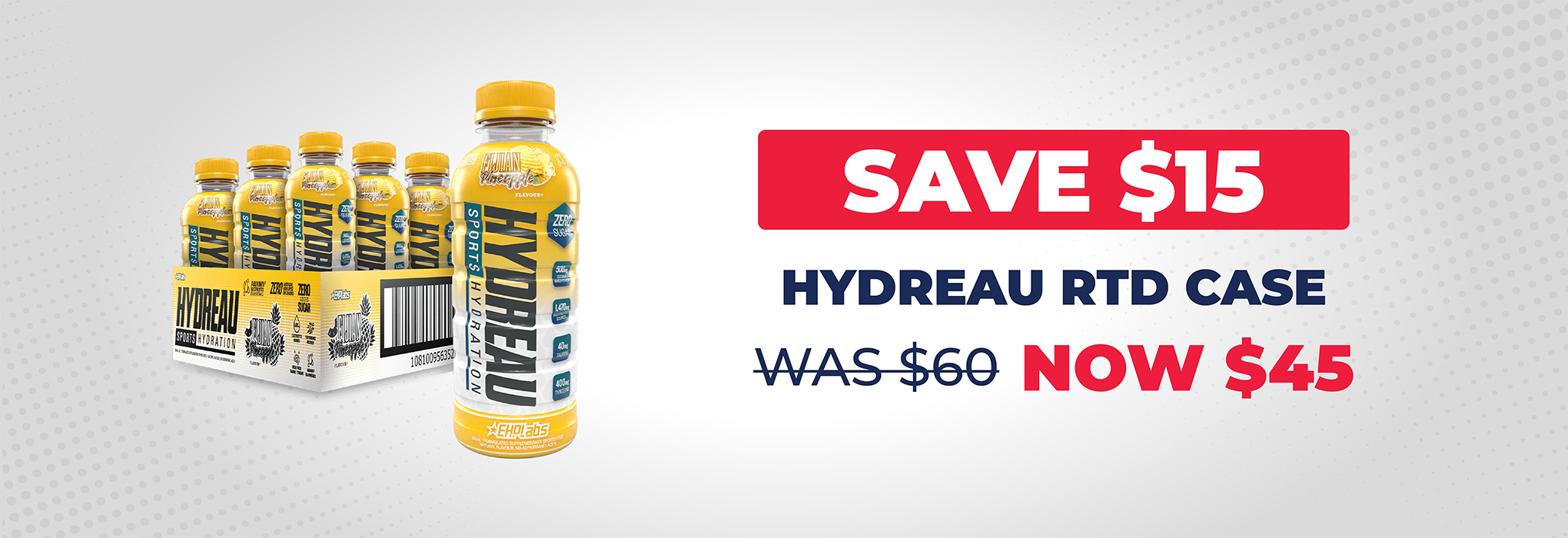 SAVE $15 Hydreau RTD Case