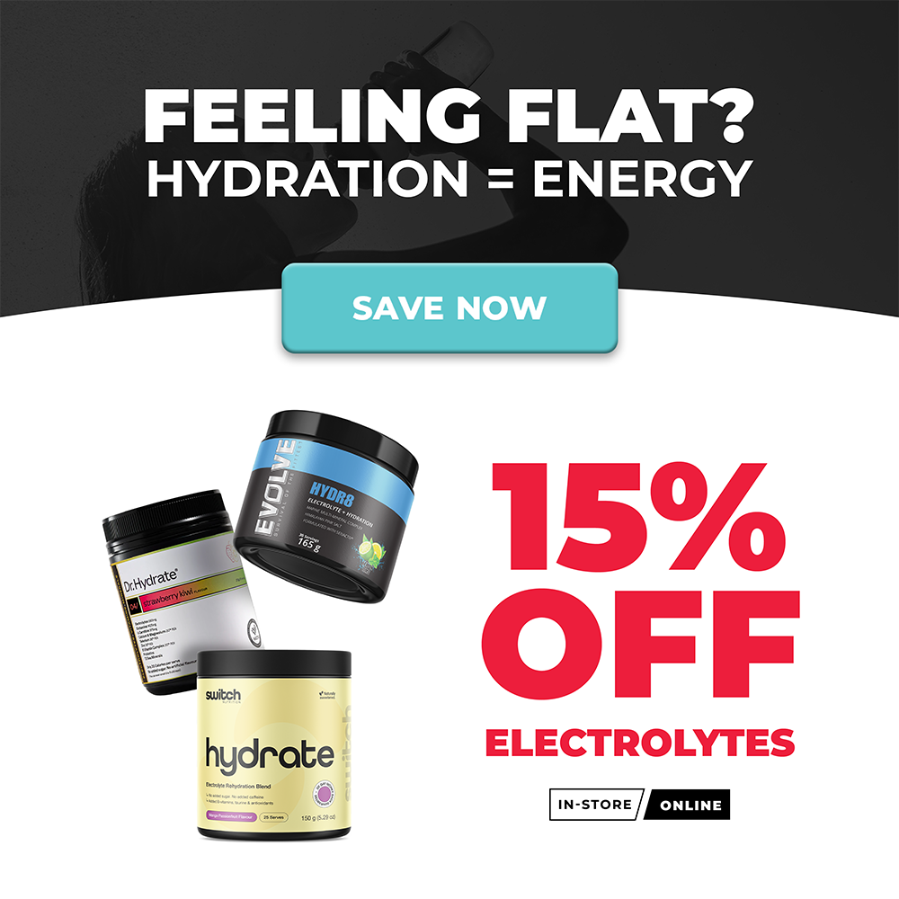 15% OFF Electrolytes