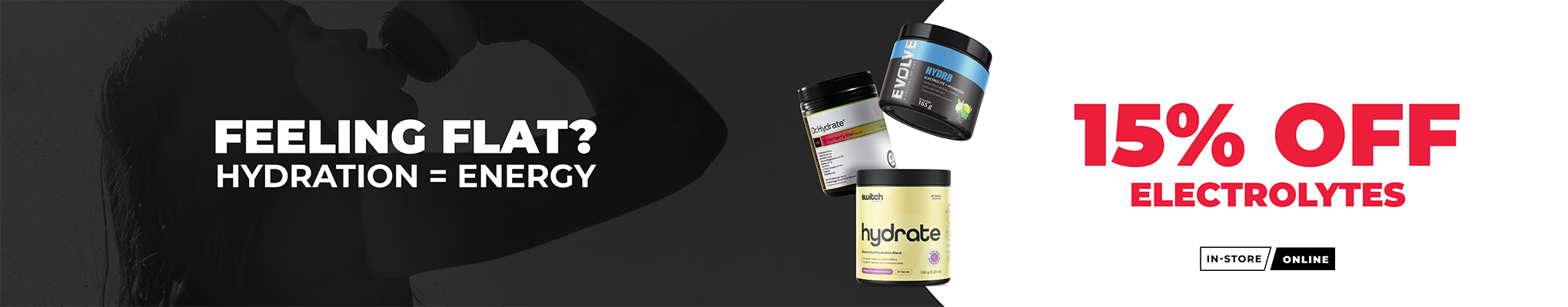 15% OFF Electrolytes