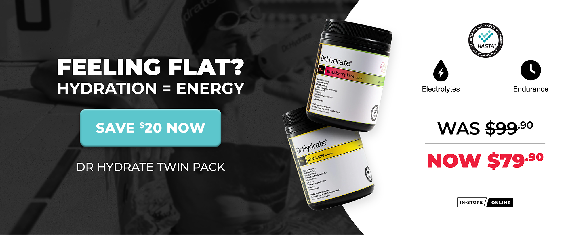 SAVE $20 Dr Hydrate Twin Pack