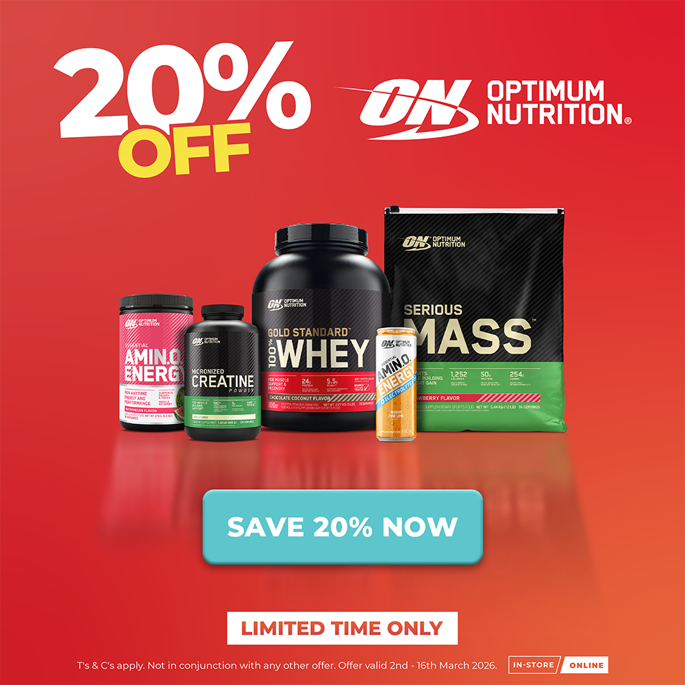 20% OFF Optimum Nutrition