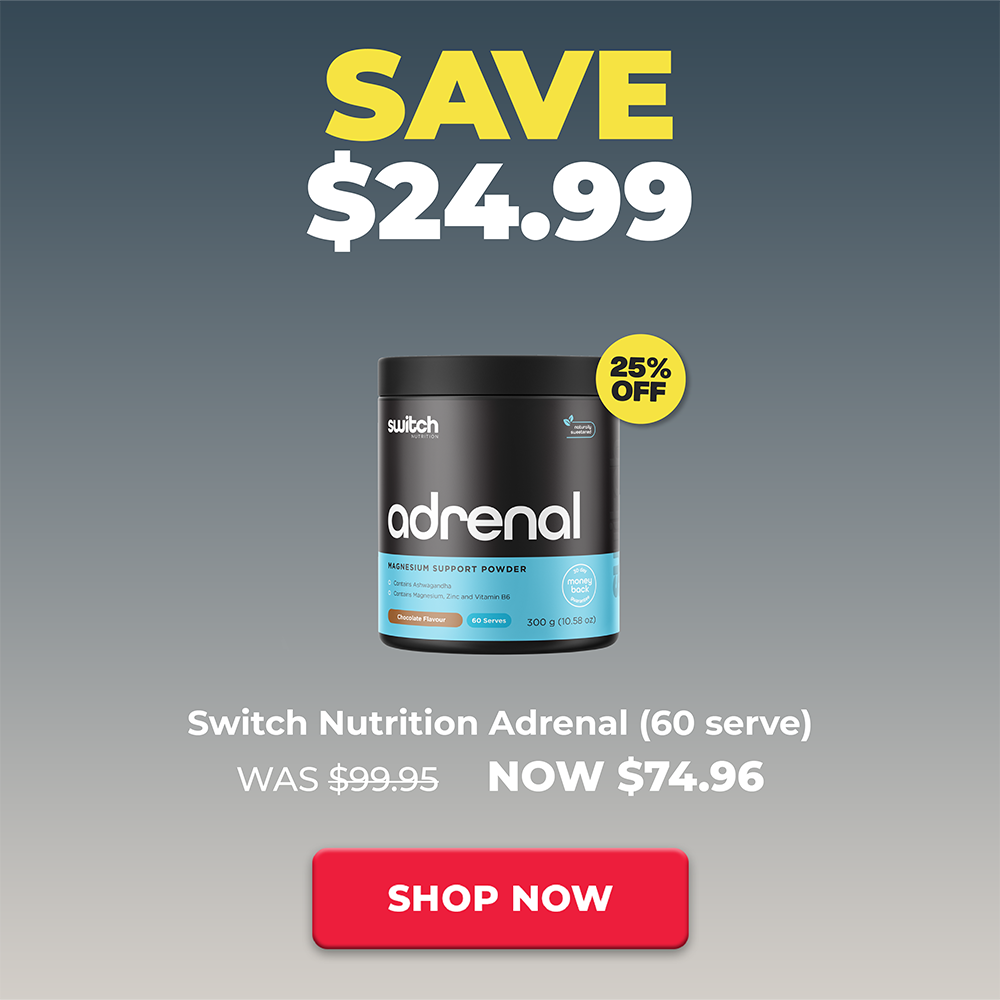 SAVE $17.49 Switch Nutrition Adrenal | 25% OFF Switch Nutrition