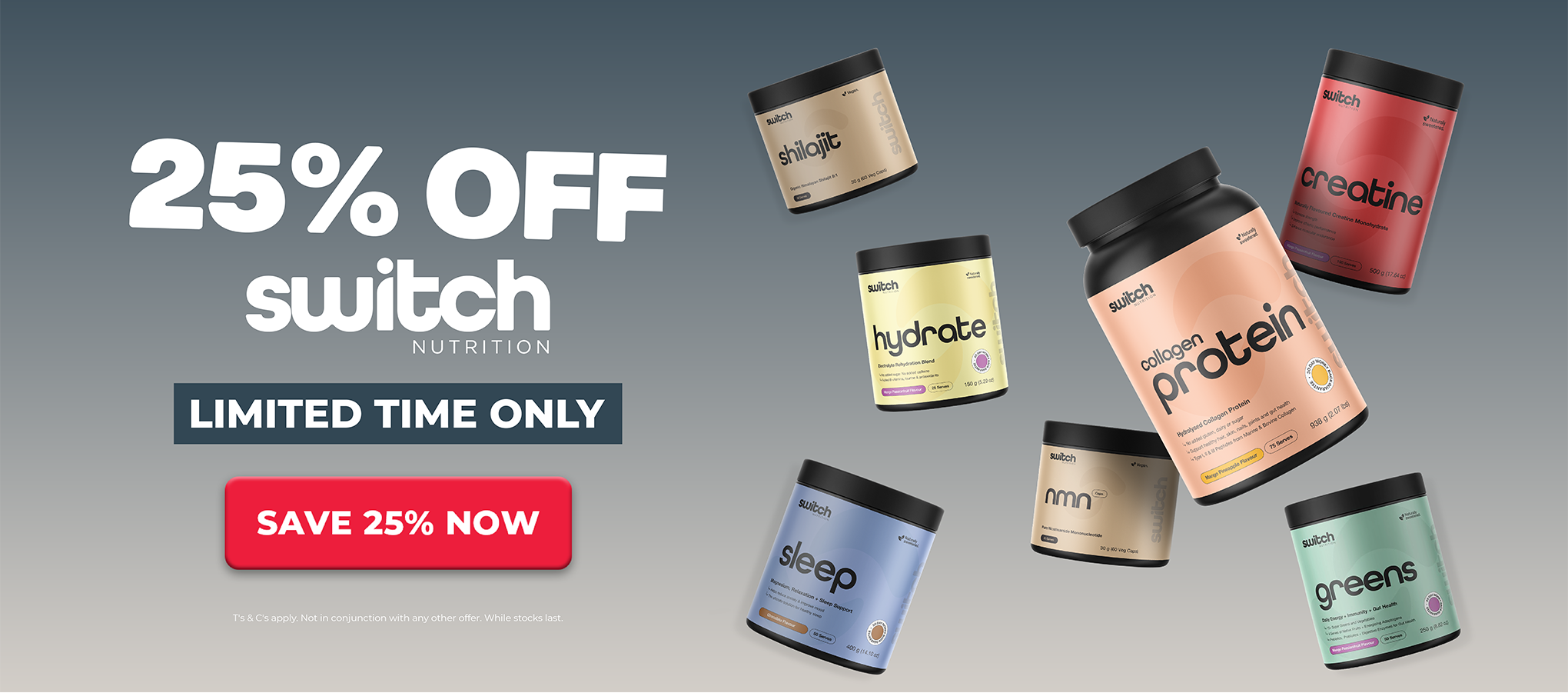 25% OFF Switch Nutrition