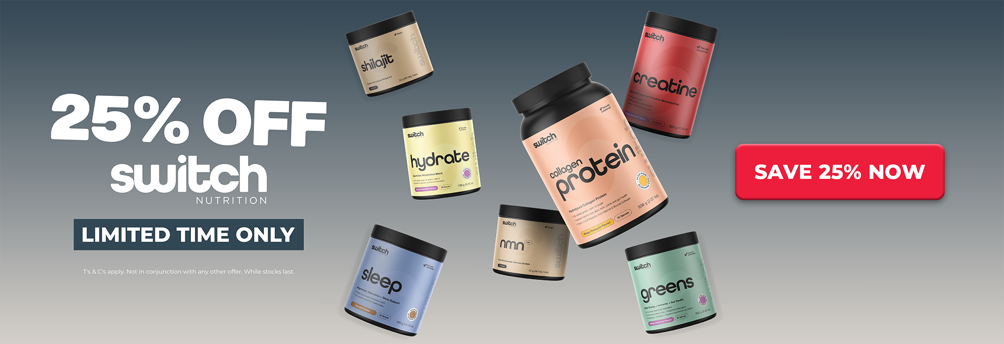 25% OFF Switch Nutrition