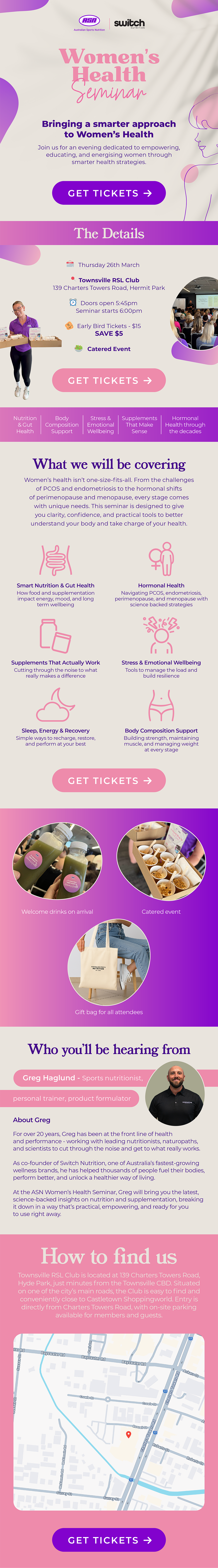 Townsville - Women's Health Seminar