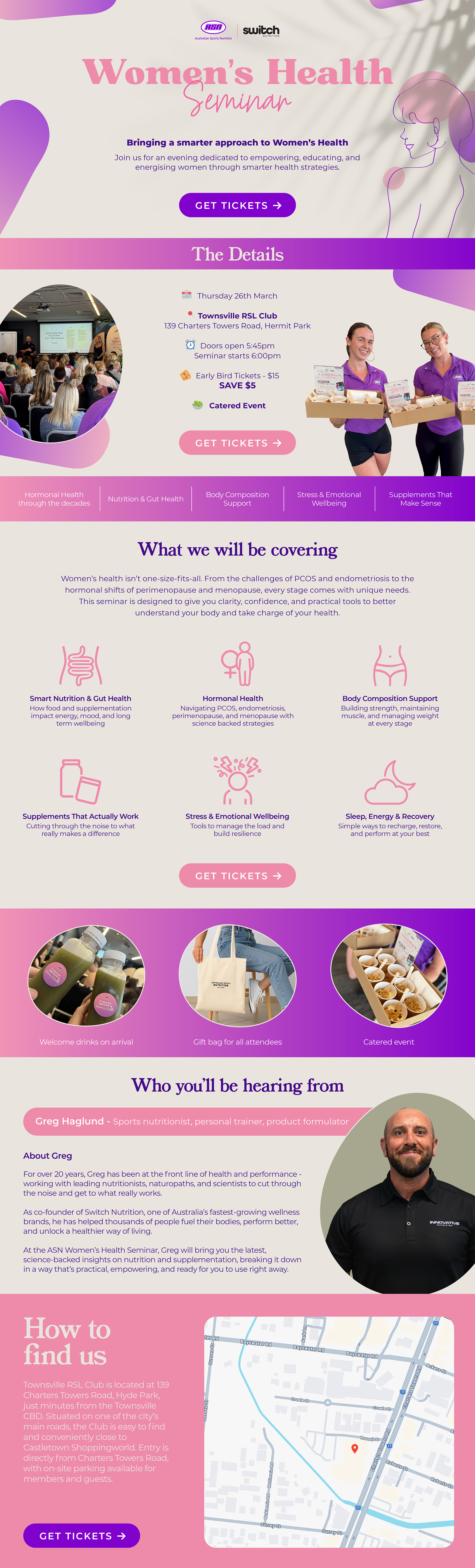 Townsville - Women's Health Seminar