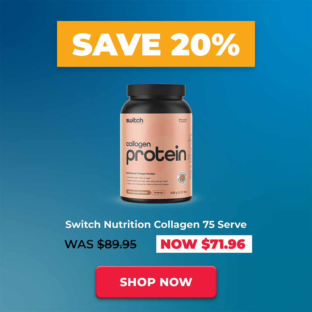 20% OFF Switch Nutrition Collagen | Great Health Reset