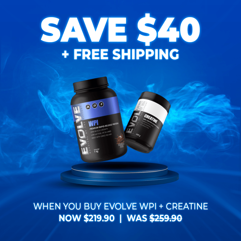 Evolve WPI + Creatine Bundle Evolve Nutrition