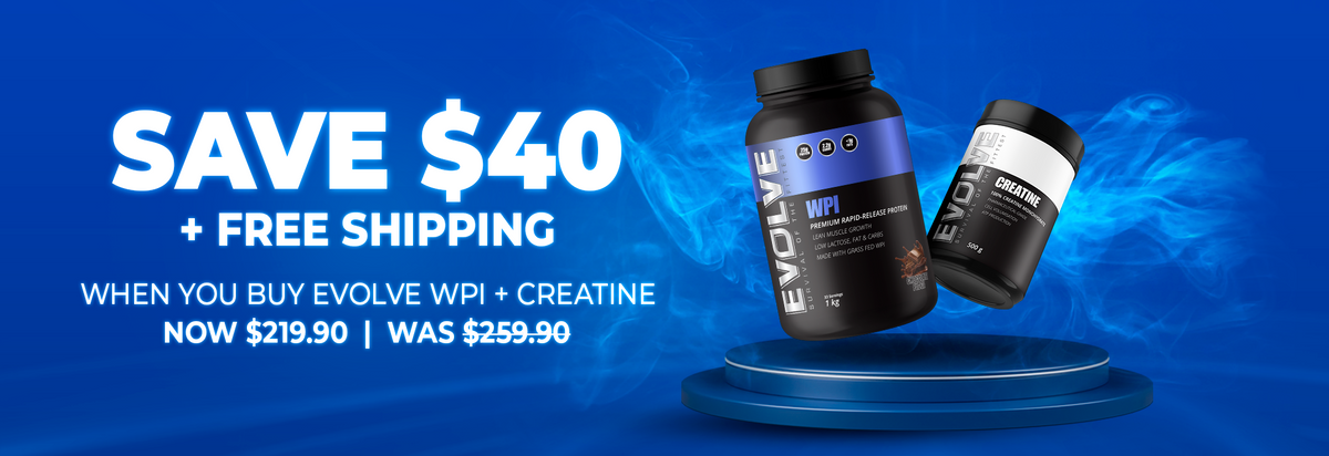 Evolve WPI + Creatine Bundle - Australian Sports Nutrition