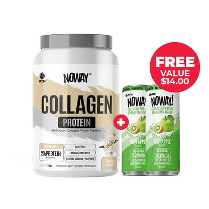 FREE Noway RTDs with ATP Science Collagen Protein | Value $14