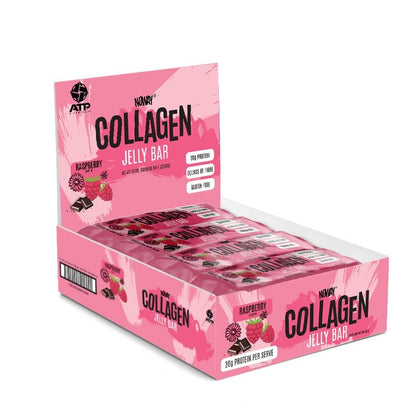 ATP Science Noway Collagen Jelly Bar - Raspberry Box of 12