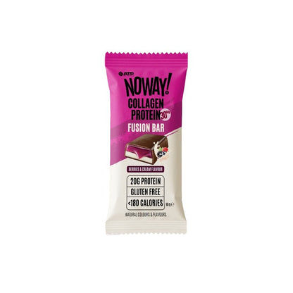 ATP Science Noway Collagen Jelly and Mallow Fusion Bar 60g Berries &amp; Cream
