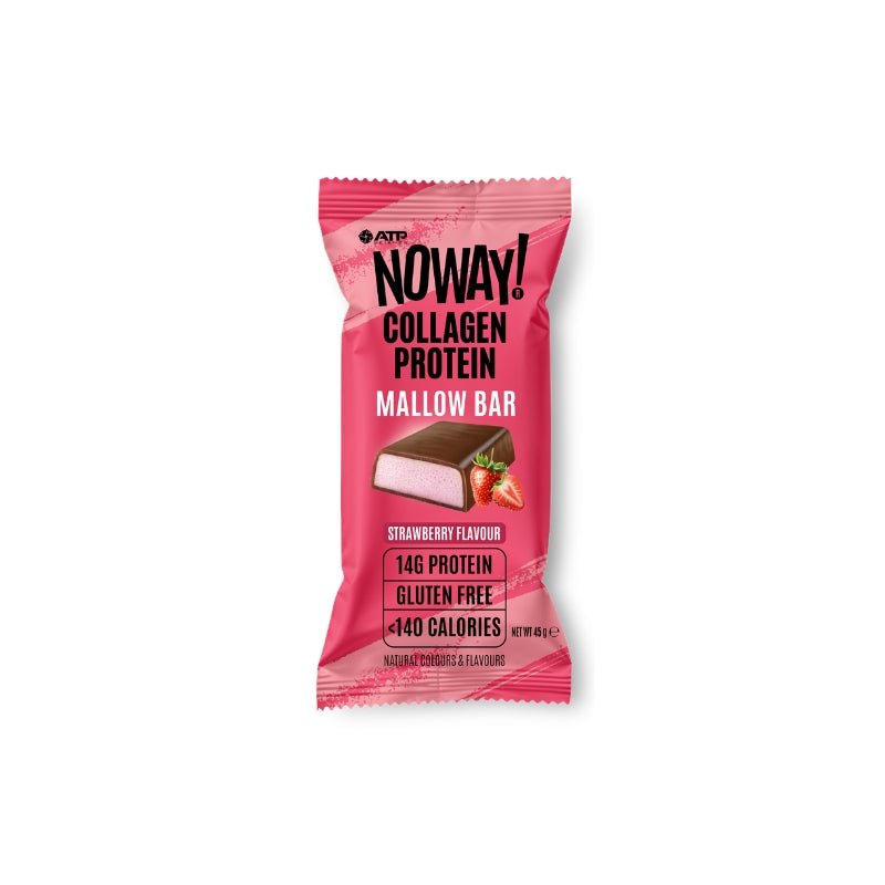 ATP Science Noway Collagen Marshmallow Bar 45g Single Strawberry