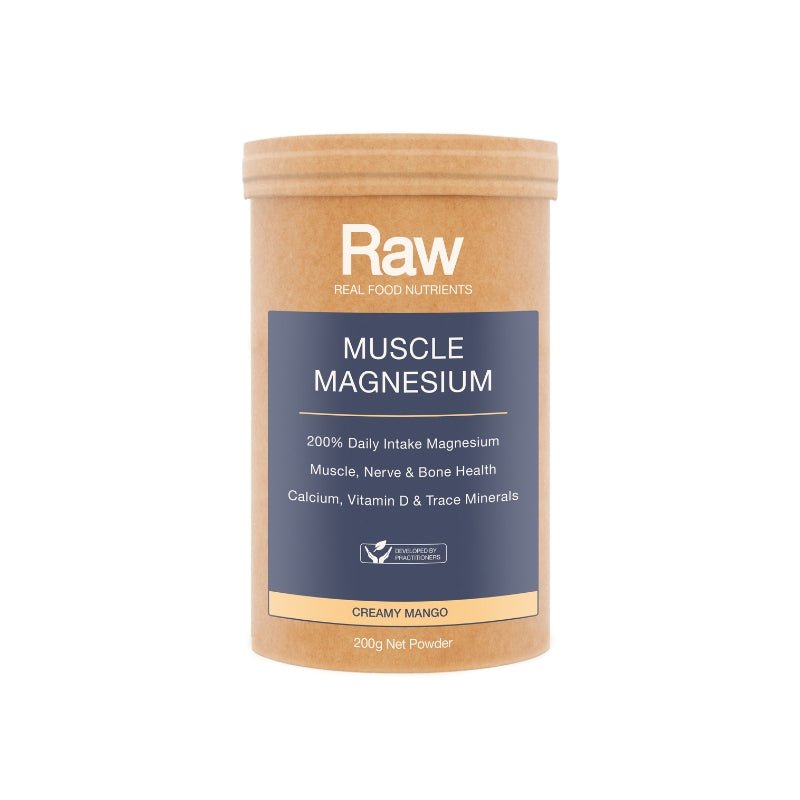 Amazonia Raw Real Food Nutrients Muscle Magnesium 200g