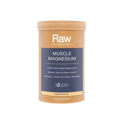 Amazonia Raw Real Food Nutrients Muscle Magnesium 200g