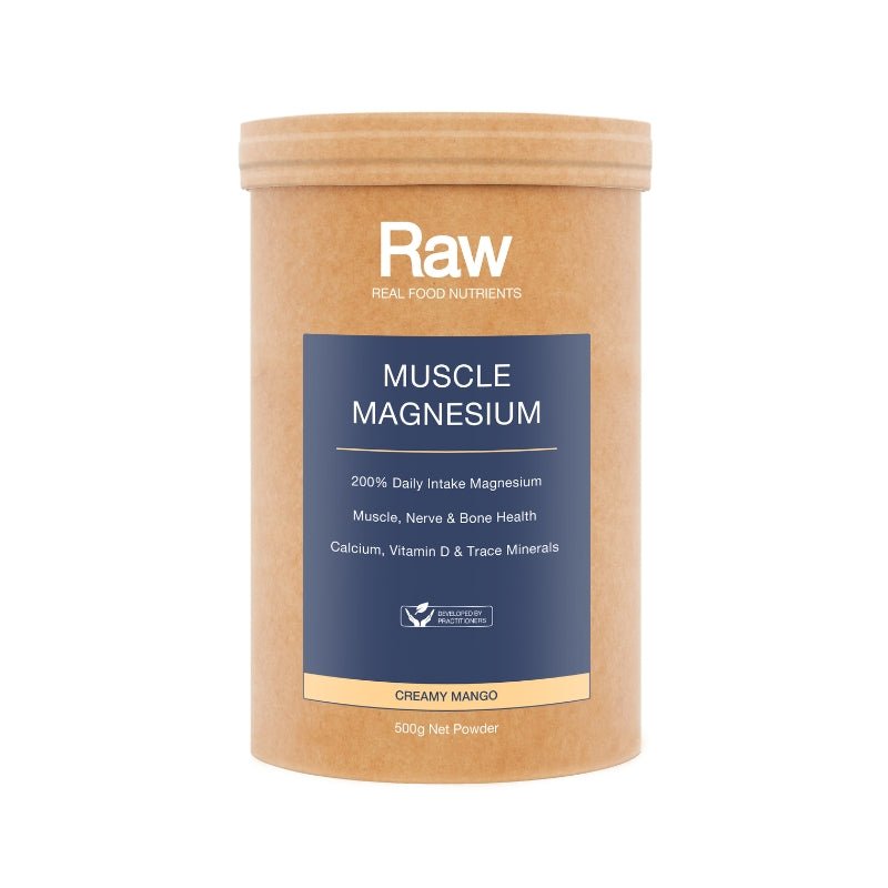 Amazonia Raw Real Food Nutrients Muscle Magnesium 500g