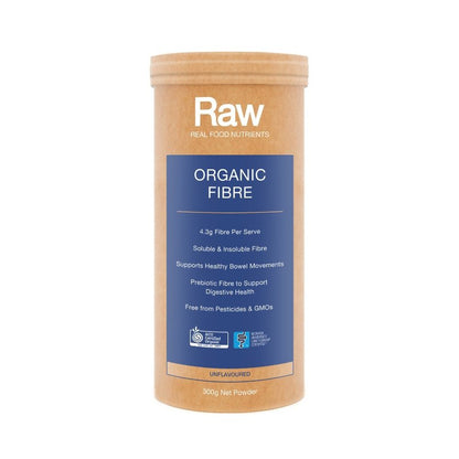 Amazonia Raw Real Food Nutrients Organic Fibre 300g Unflavoured