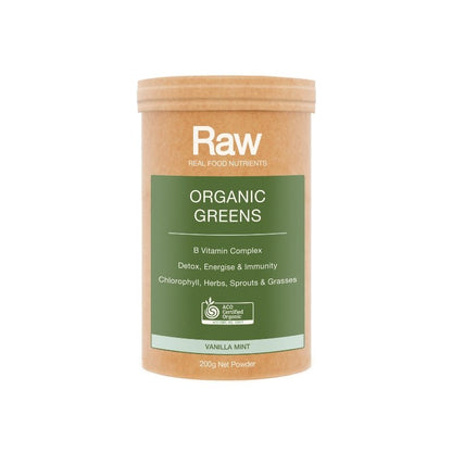 Amazonia Raw Real Food Nutrients Organic Greens 200g