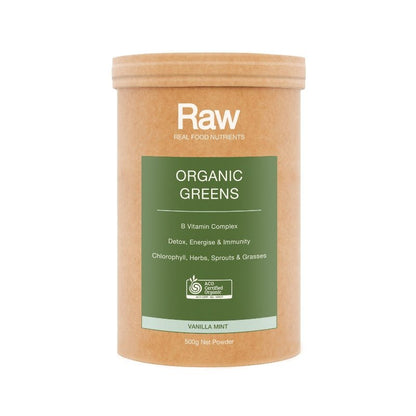Amazonia Raw Real Food Nutrients Organic Greens 500g