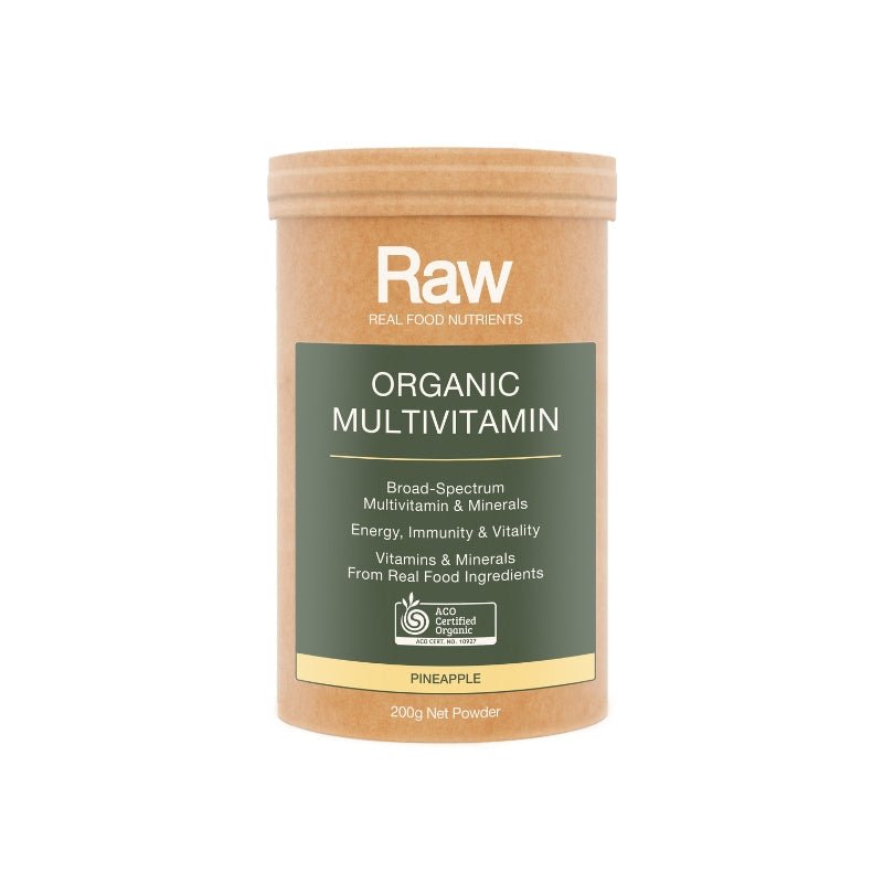 Amazonia Raw Real Food Nutrients Organic Mulivitamin 200g