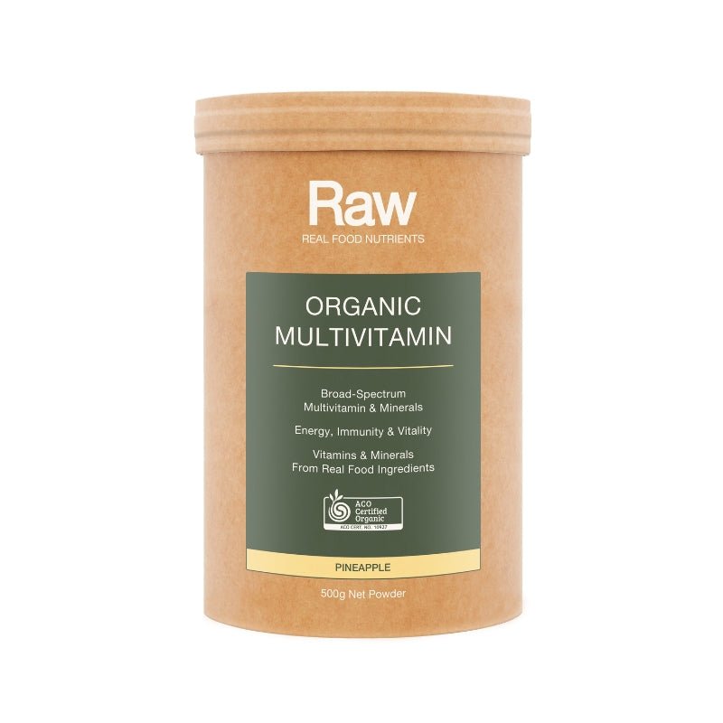 Amazonia Raw Real Food Nutrients Organic Mulivitamin 500g