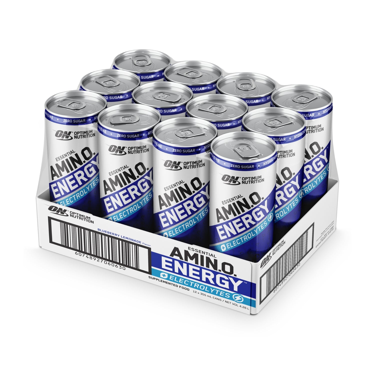 Amino Energy Can - Blueberry Lemonade Case of 12