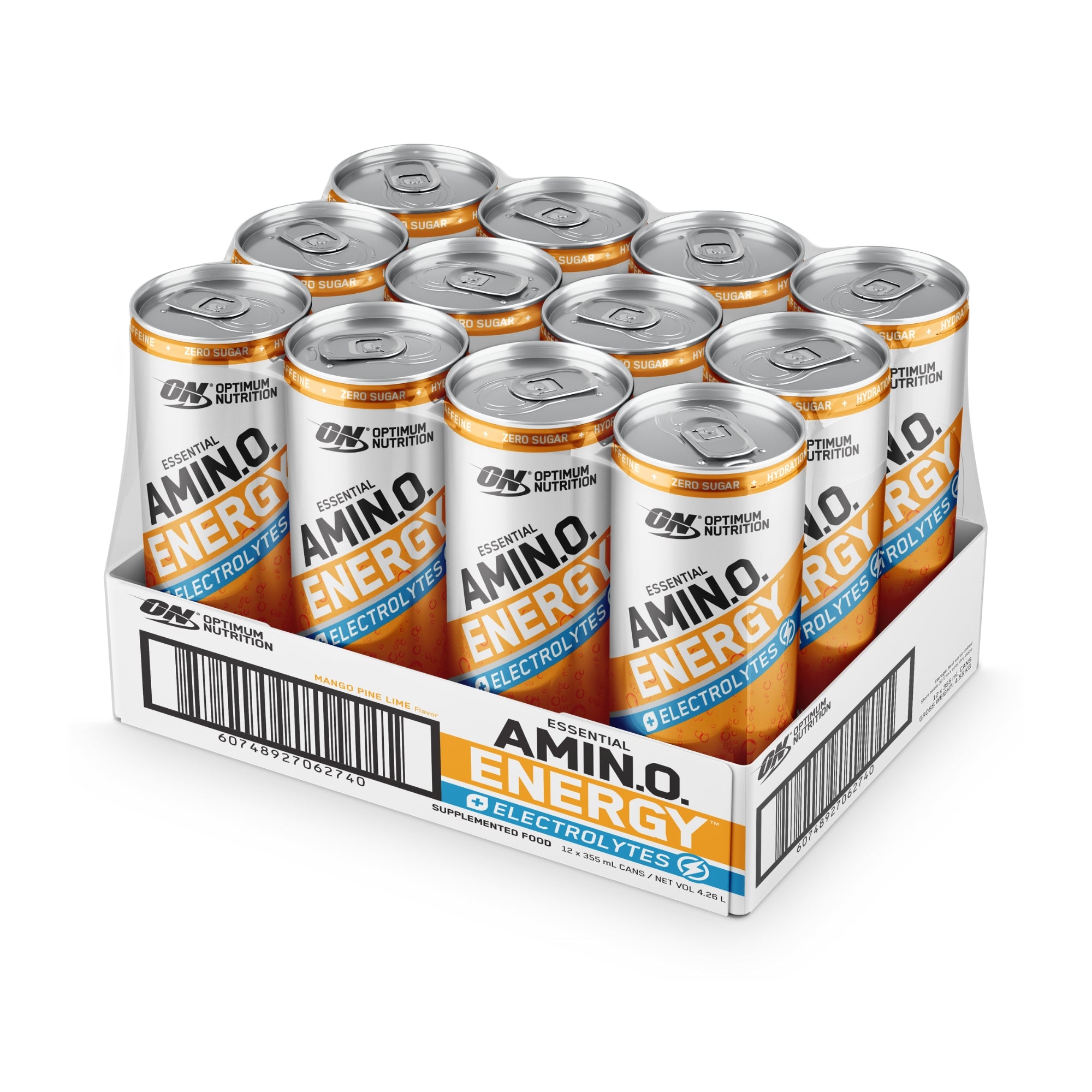 Amino Energy Can - Mango Pine Lime Case of 12