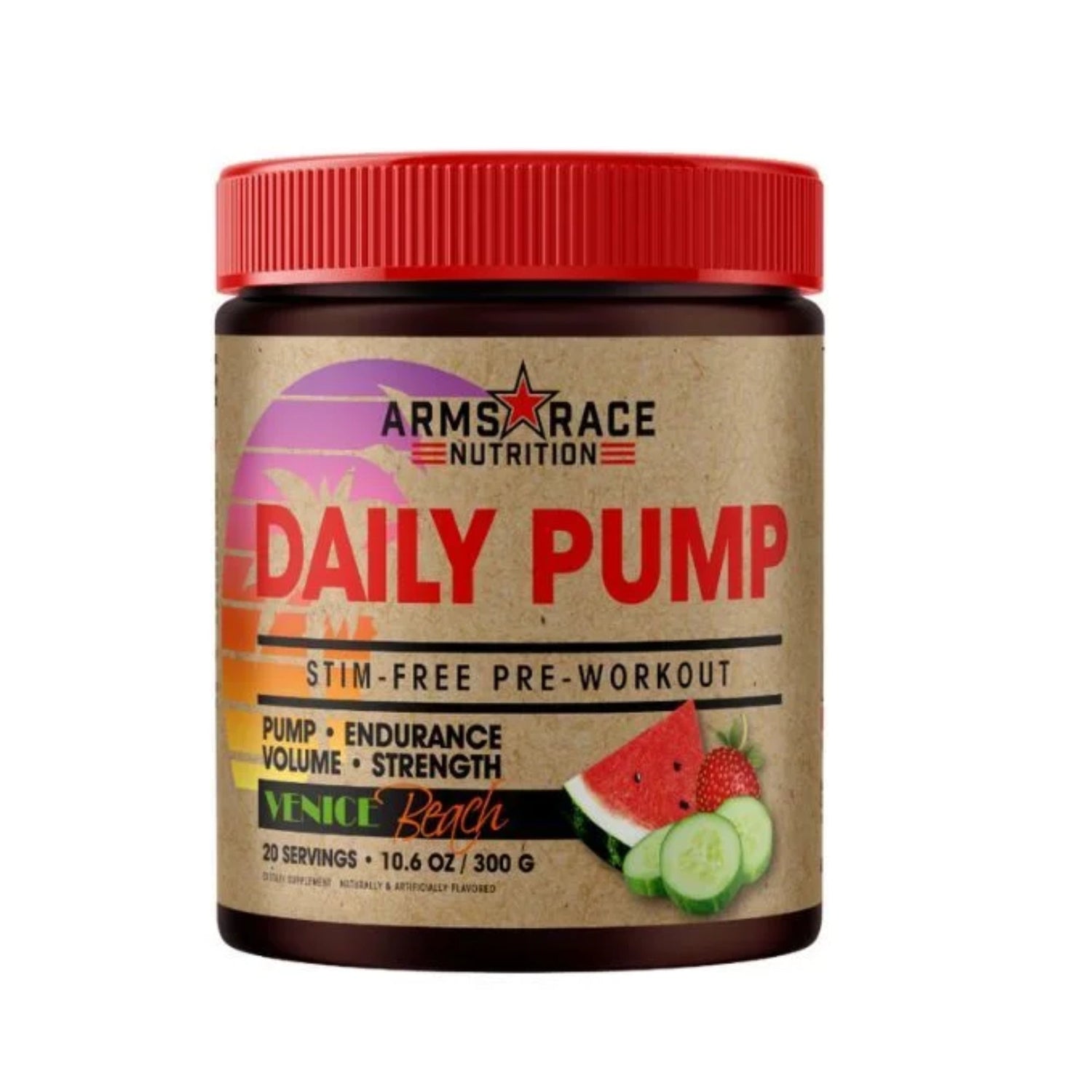 Arms Race Daily Pump Pre Workout Non-Stim