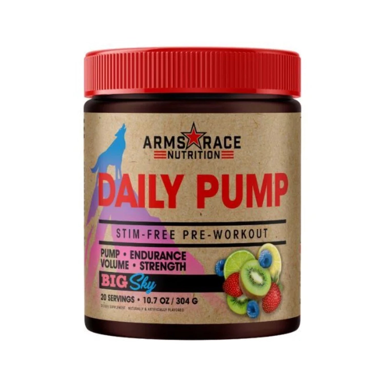 Arms Race Daily Pump Pre Workout Non-Stim