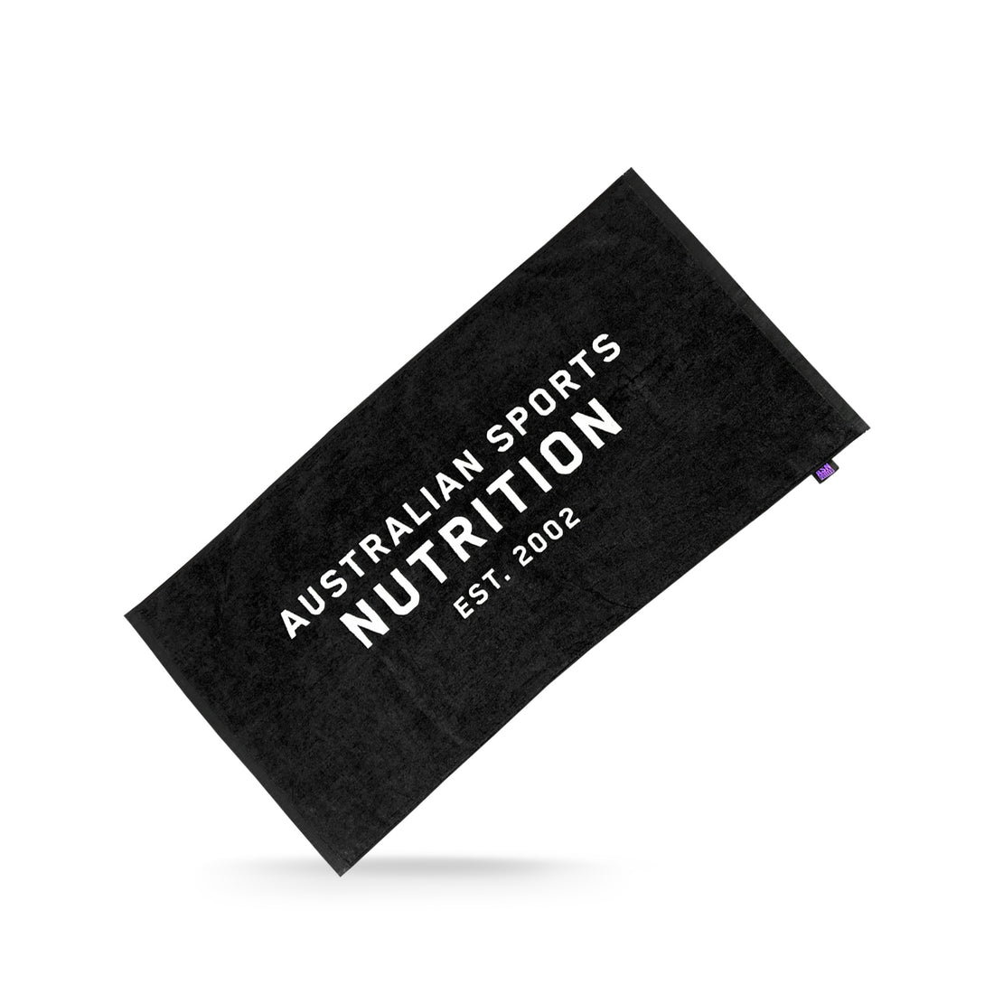 Australian Sports Nutrition Towel - Black