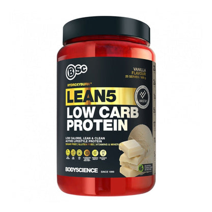Body Science BSC Lean 5 Low Carb Protein Powder Fat Burning