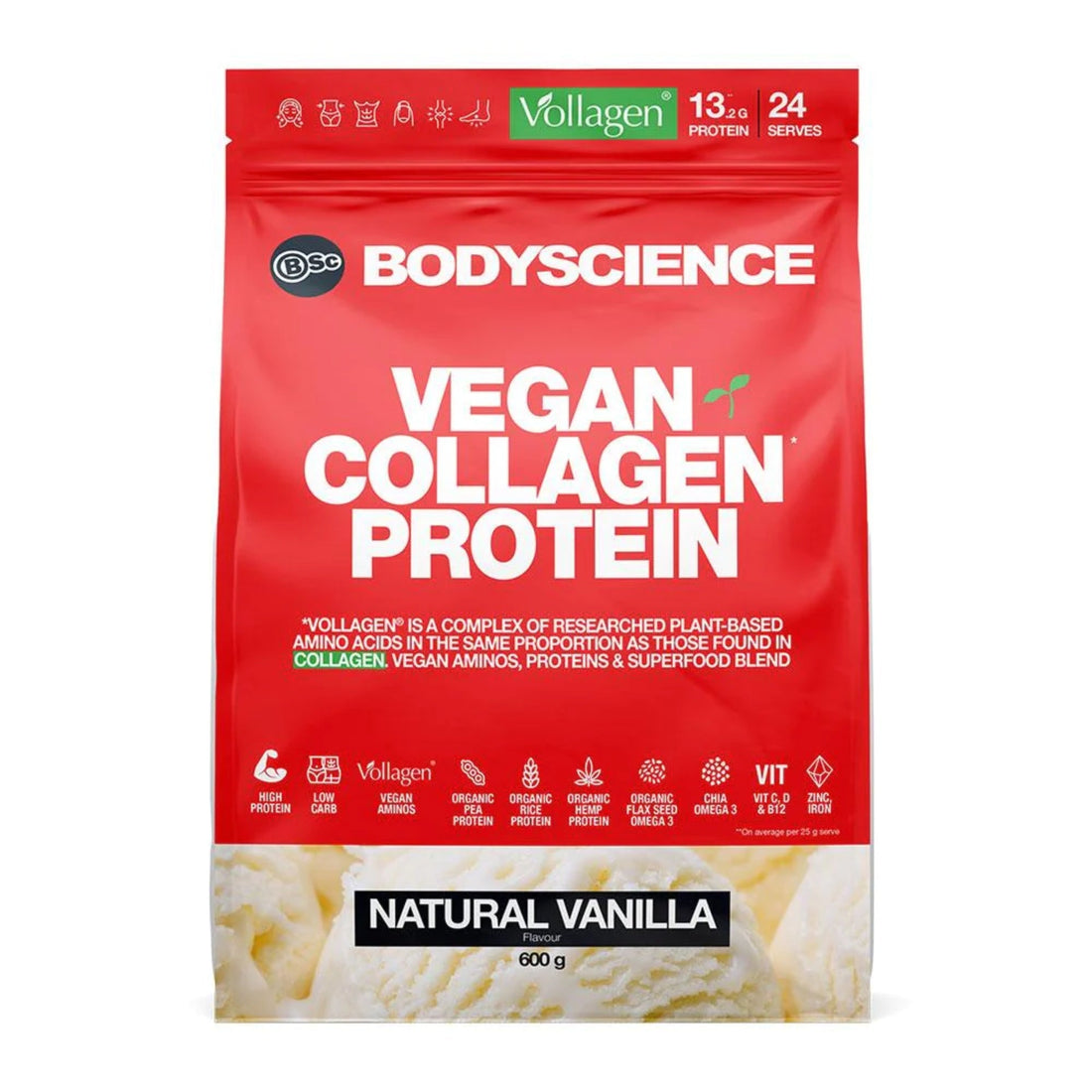 Body Science BSC Vegan Collogen Protein
