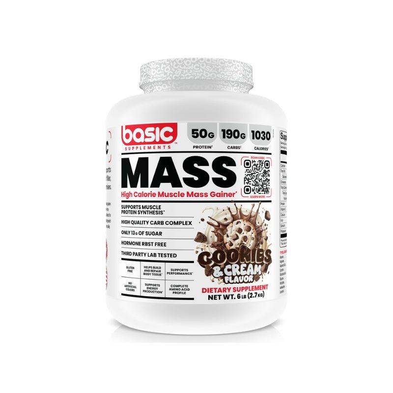 Basic Supplements Mass 2.72kg - Cookies Cream