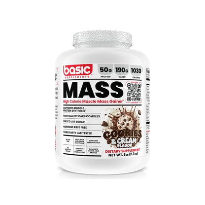 Basic Supplements Mass 2.72kg - Cookies Cream