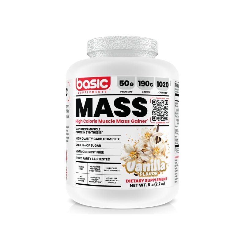 Basic Supplements Mass 2.72kg - Vanilla