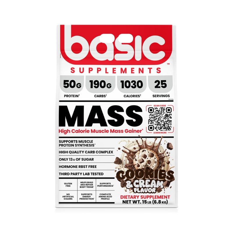 Basic Supplements Mass 6.8kg Cookies &amp; Cream