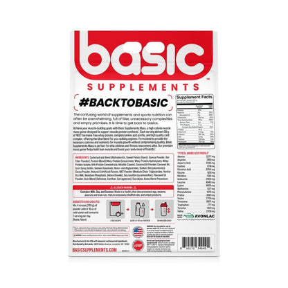 Basic Supplements Mass 6.8kg Rear